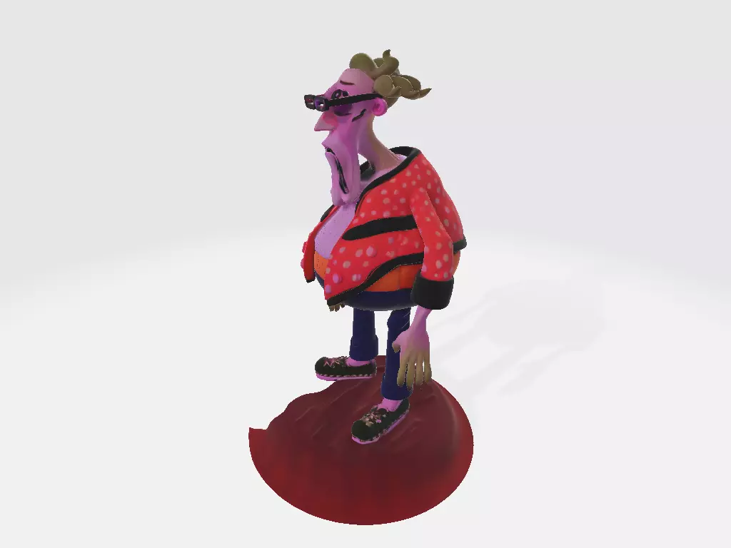 Coraline Charlie Jones other father Model 02 3D print model_1