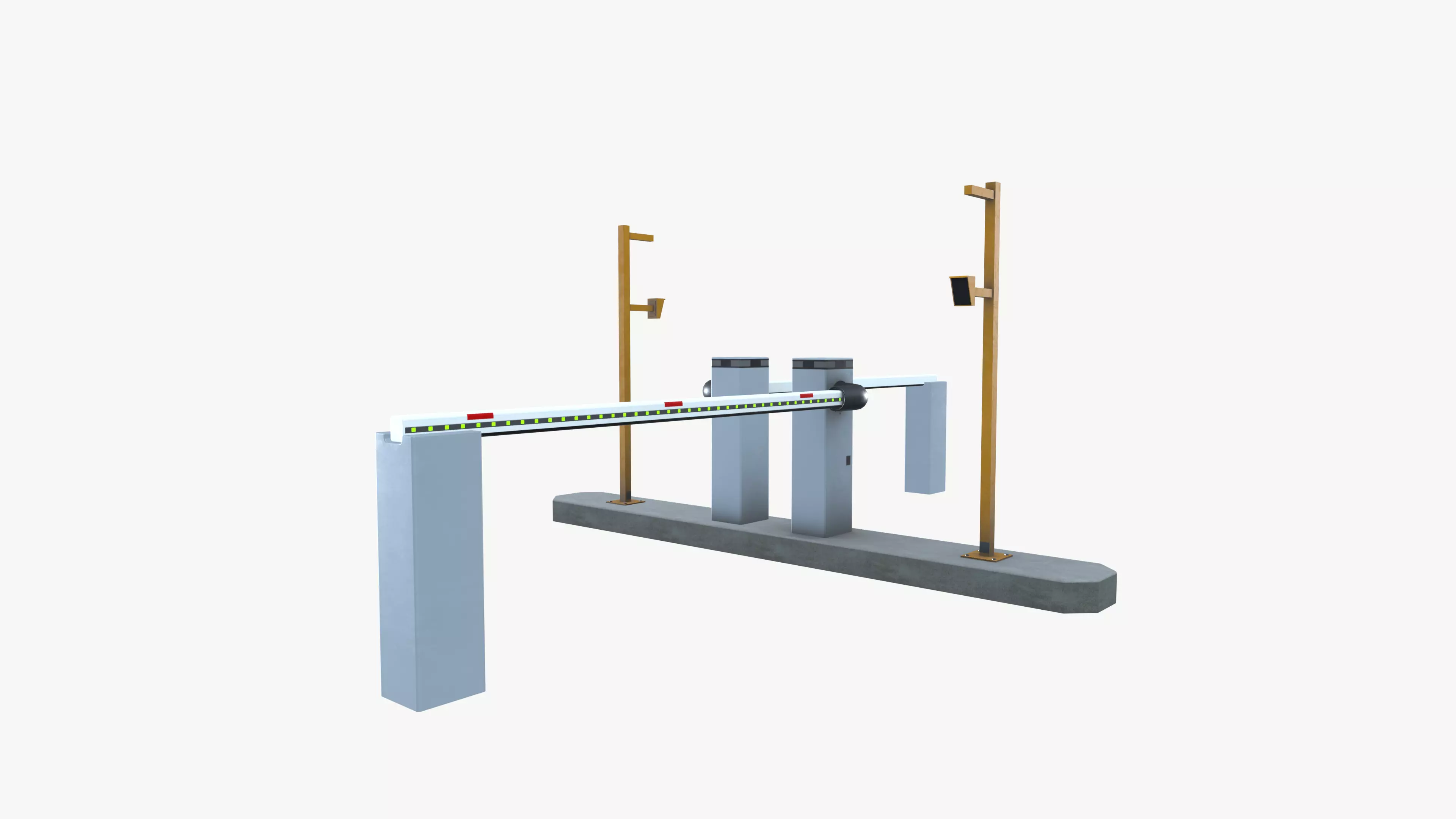 Security Booth 3D model