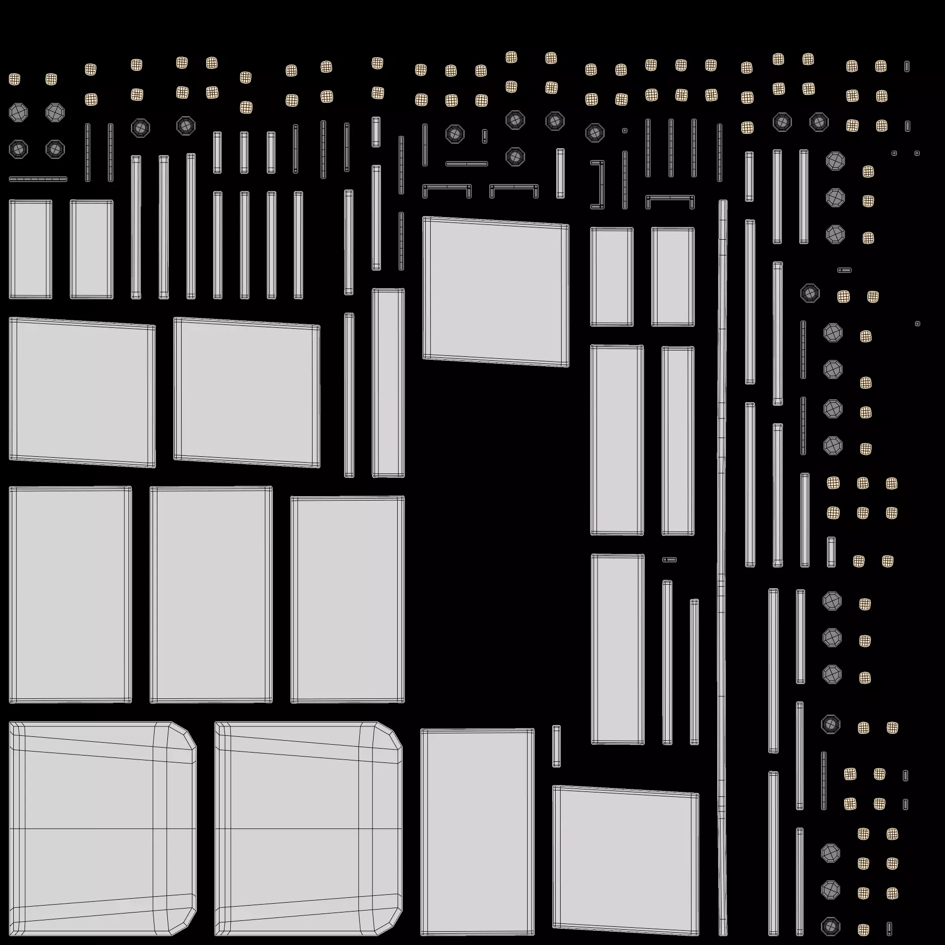 -Makeup Table- 3D model_6