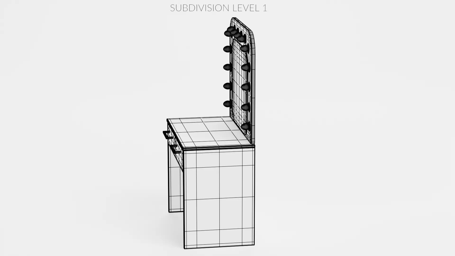 -Makeup Table- 3D model_10