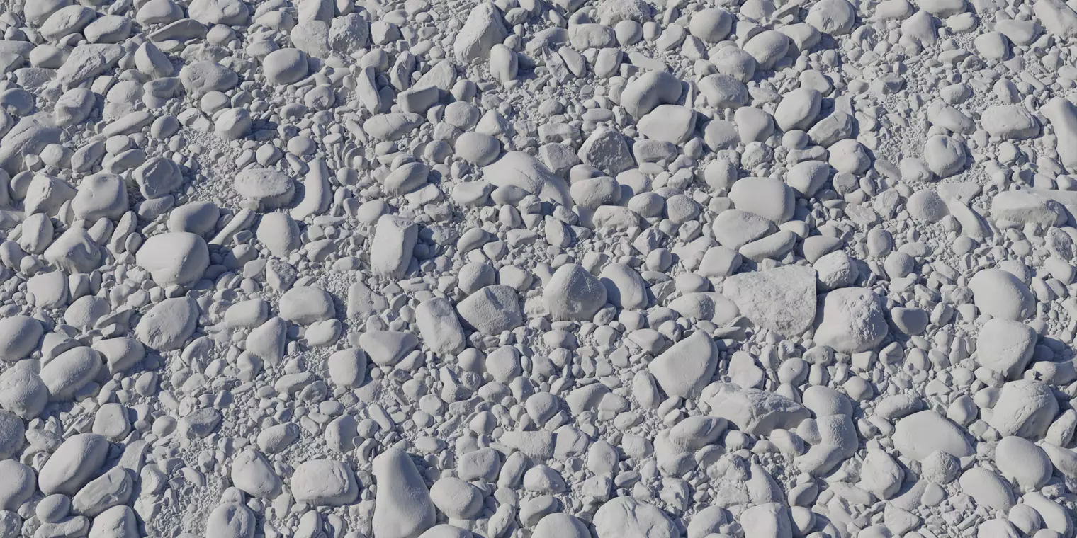 Realistic River Pebbles Ground Texture Texture_2