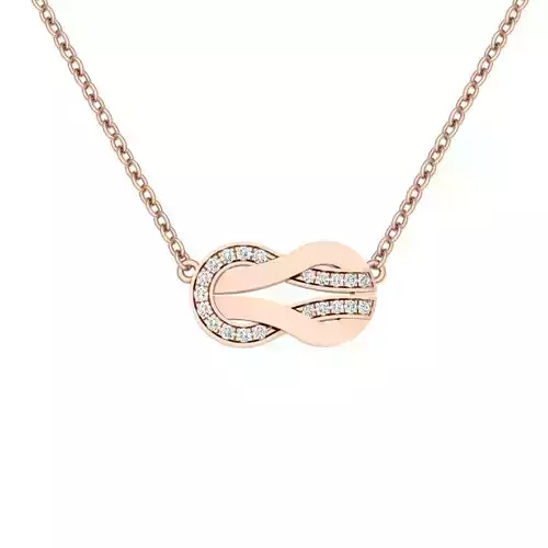 Chance infinie diamond necklace