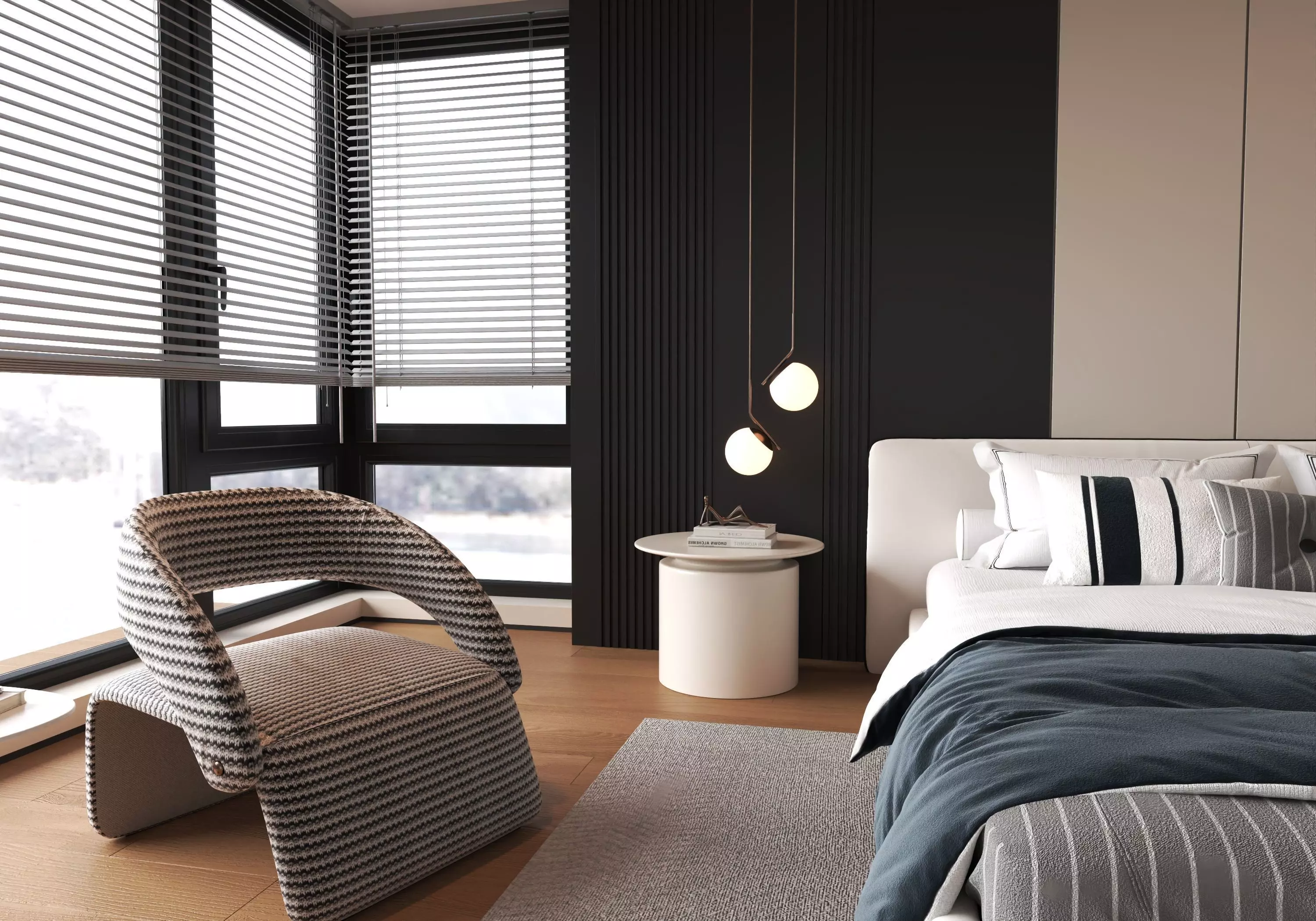 Bedroom interior 05 3D model_4