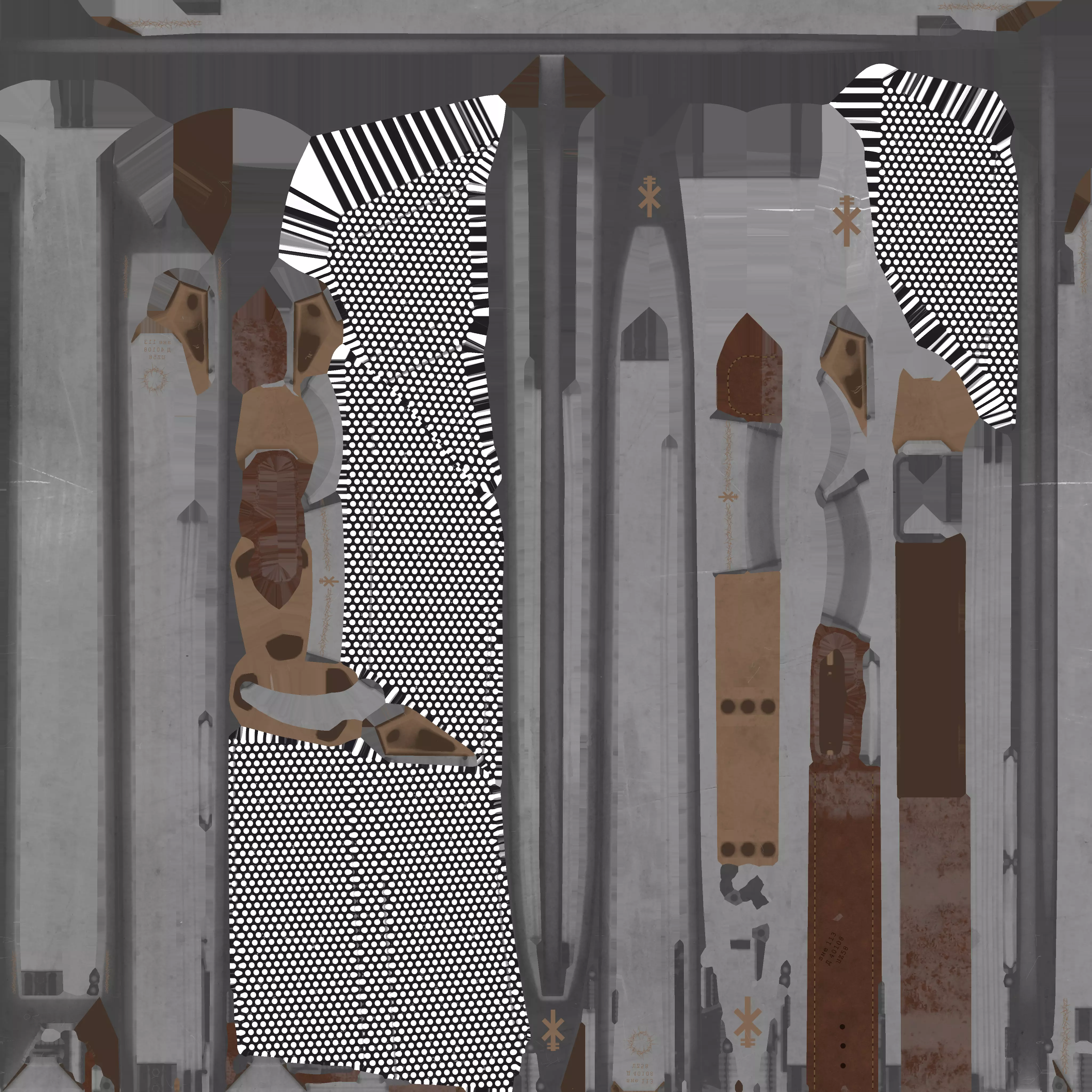 Highland Claymore 3D model_6