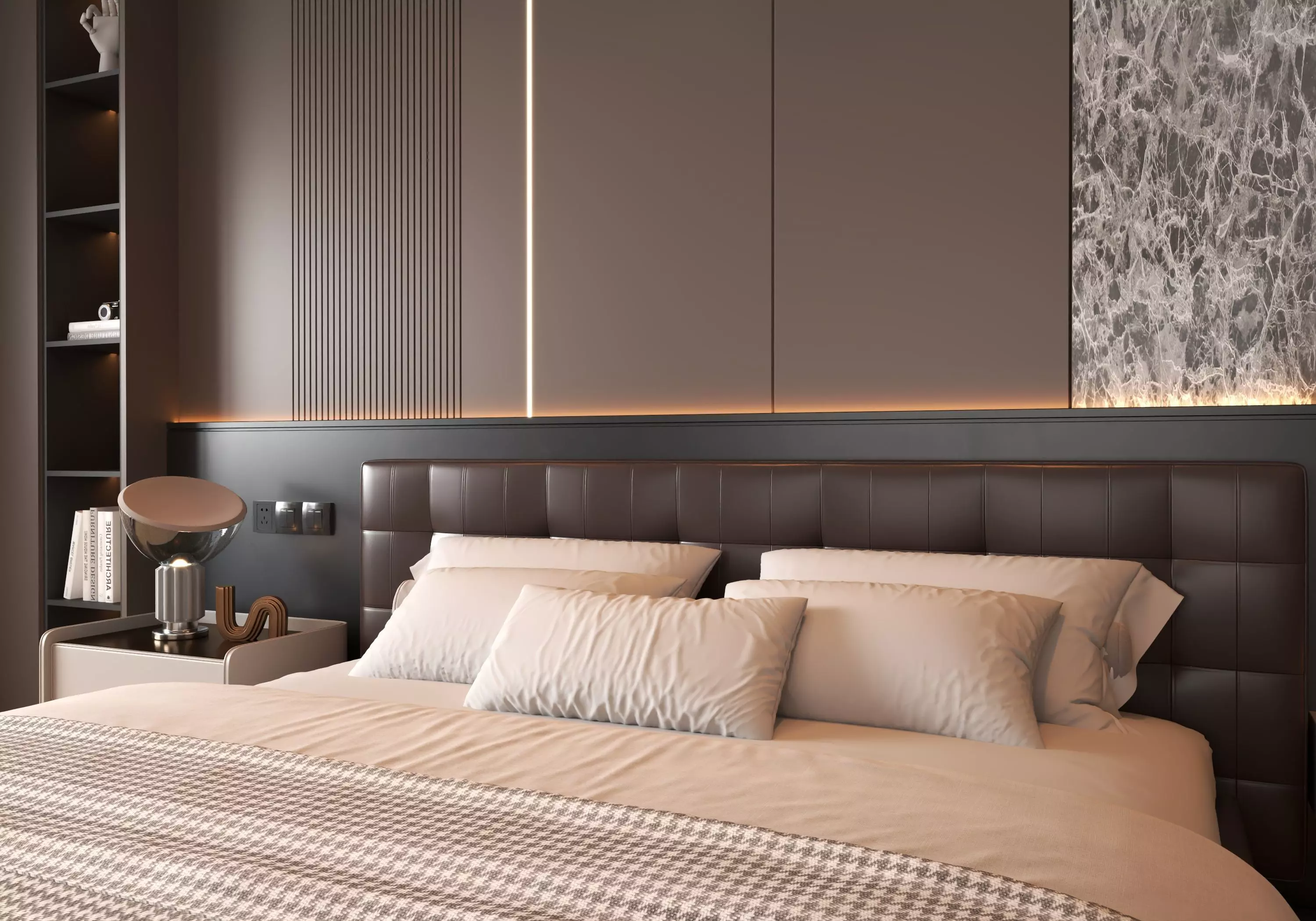 Bedroom Interior 06 3D model_9