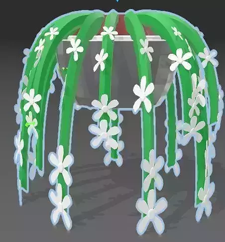 LK21 Modern Storage FLOWER POT Free 3D model LK21 Modern Storage FLOWER POT Free 3D model