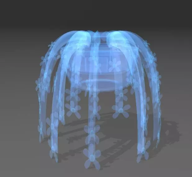 LK21 Modern Storage FLOWER POT Free 3D model_1