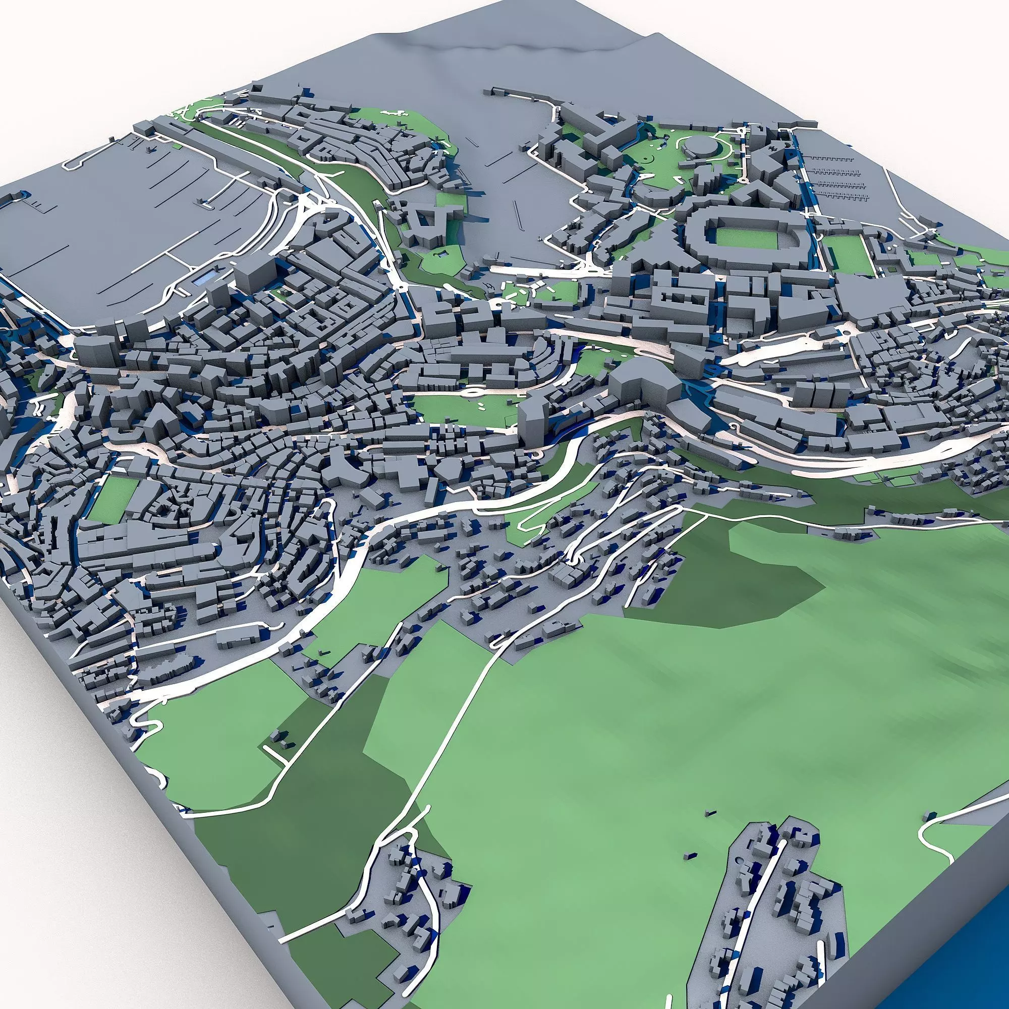 Exotic Garden of Monaco Jardin Exotique de Monaco  3D model_4