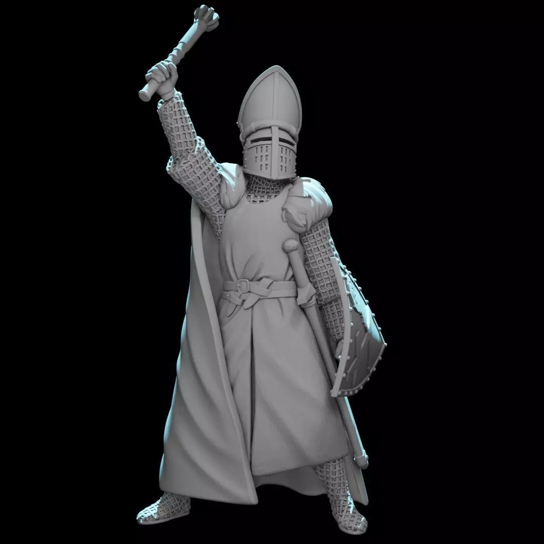 The Bishop of Dorpat Red Bishop Hermann von Tartu 3D print model_0