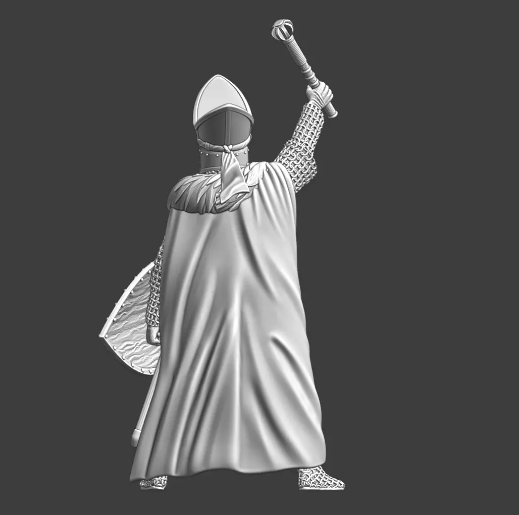 The Bishop of Dorpat Red Bishop Hermann von Tartu 3D print model_8