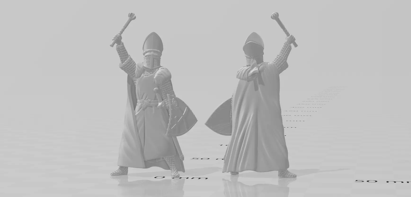 The Bishop of Dorpat Red Bishop Hermann von Tartu 3D print model_3