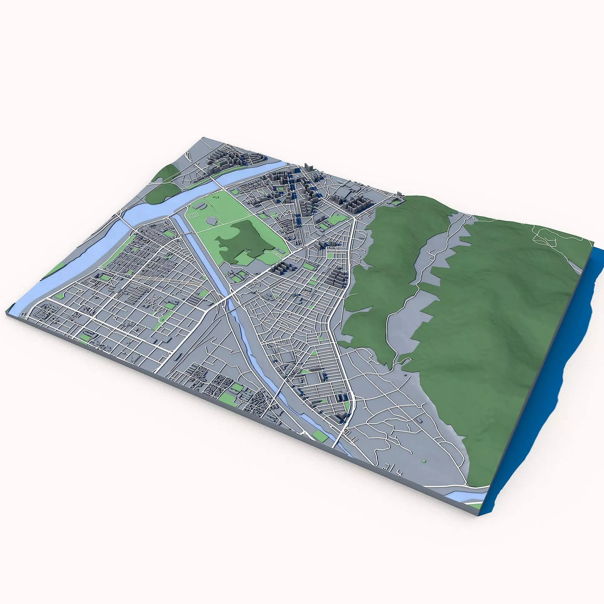 Gyeongju South Korea Ancient Silla Capital Historical Landmarks 3D model_0