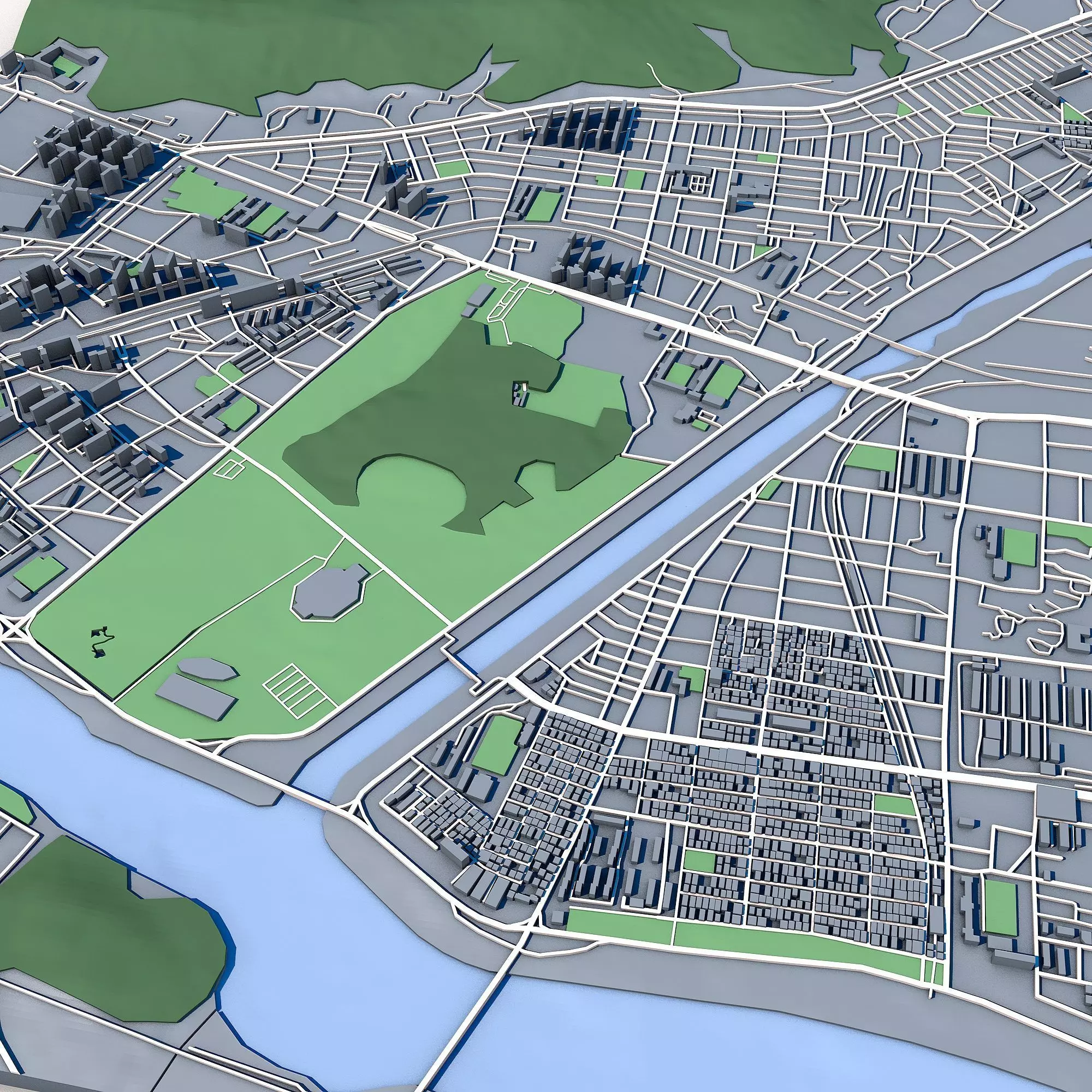 Gyeongju South Korea Ancient Silla Capital Historical Landmarks 3D model_3
