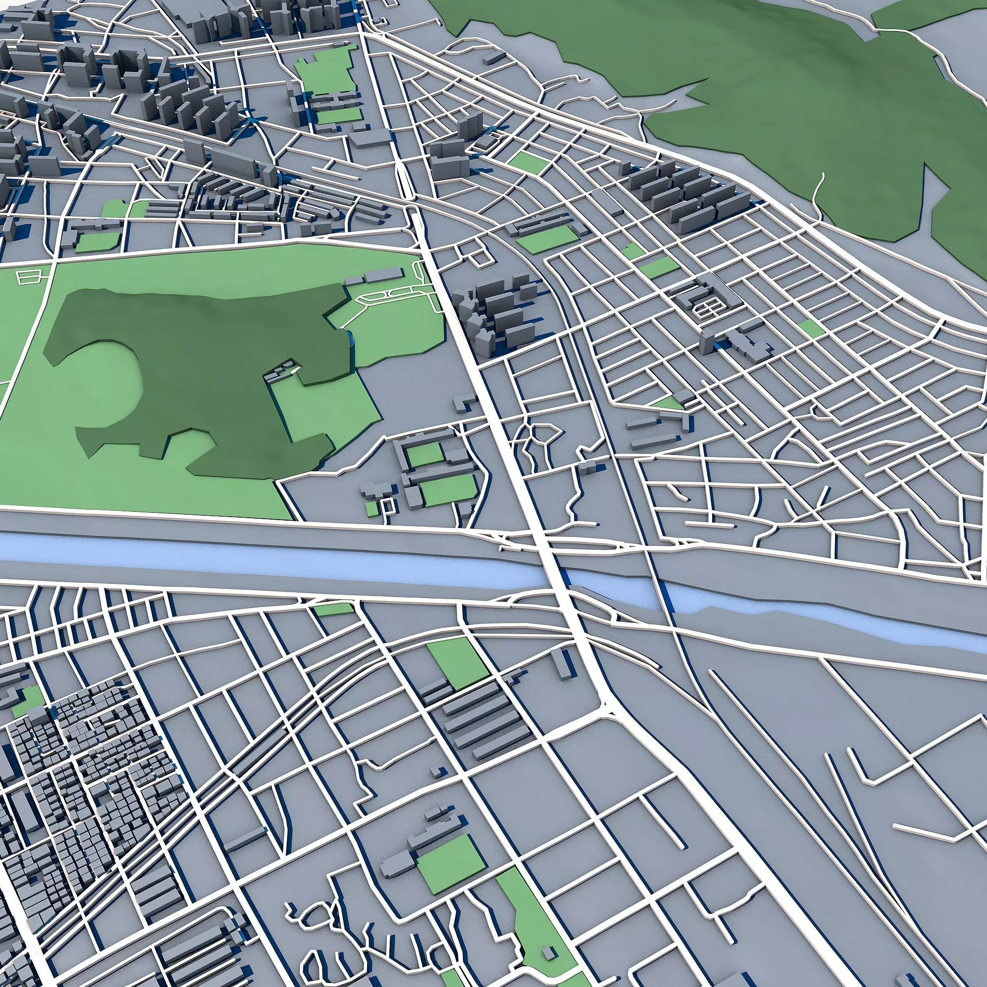 Gyeongju South Korea Ancient Silla Capital Historical Landmarks 3D model_2