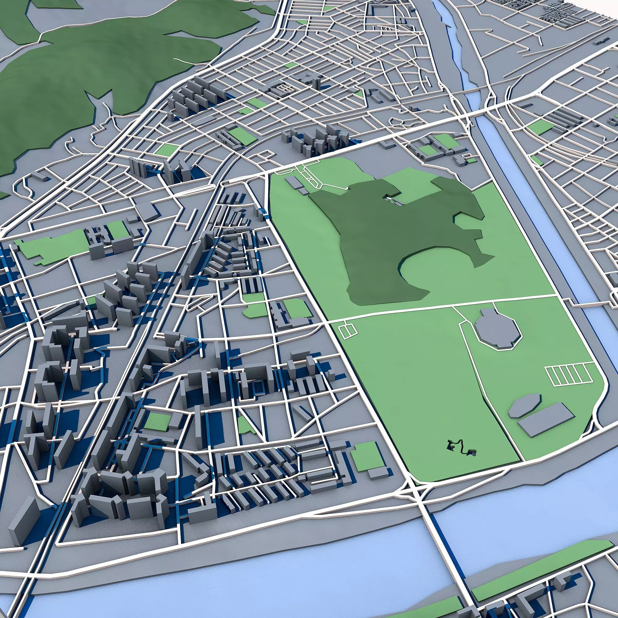 Gyeongju South Korea Ancient Silla Capital Historical Landmarks 3D model_4