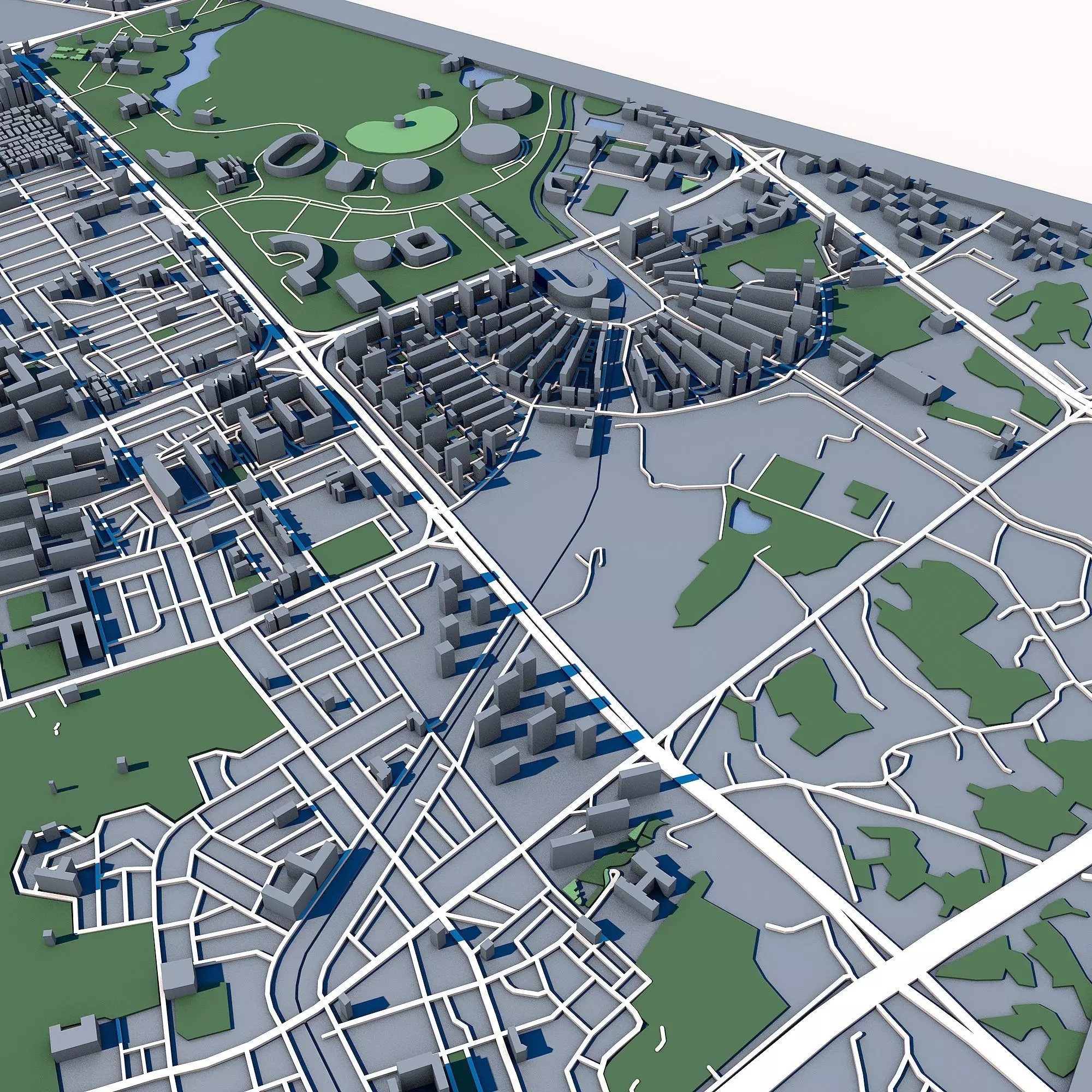 Lotte World Tower Seoul Skyscraper Architecture Landmark 3D model_1
