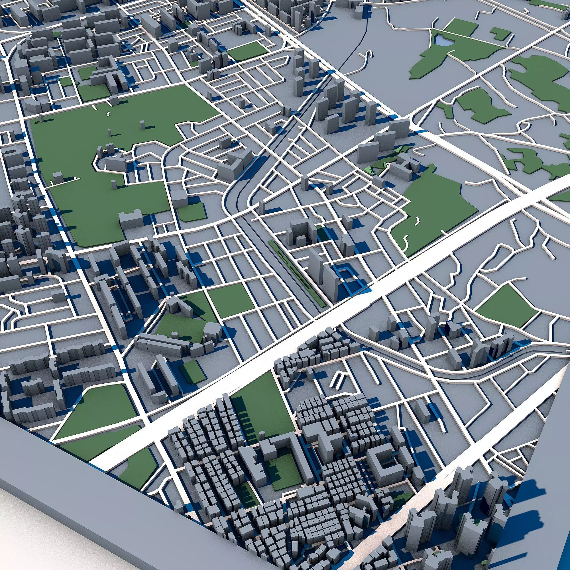 Lotte World Tower Seoul Skyscraper Architecture Landmark 3D model_2