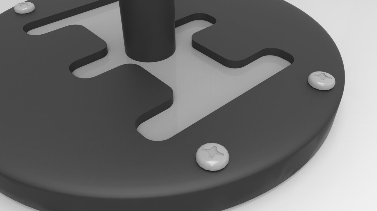 Automatic Gear Selector Lever 3D model_5