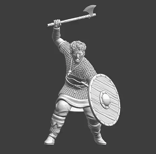 Viking Beserker Model Figure