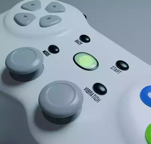 Game Controller 3D Model 
