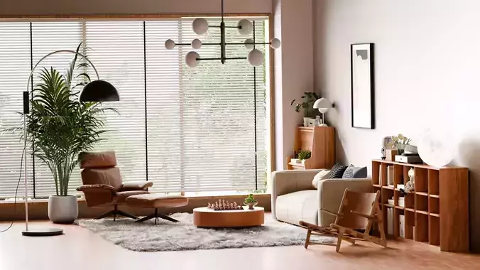 Casual Home Living Room 