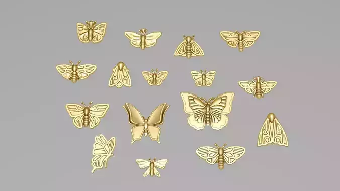 Butterfly 3D print model