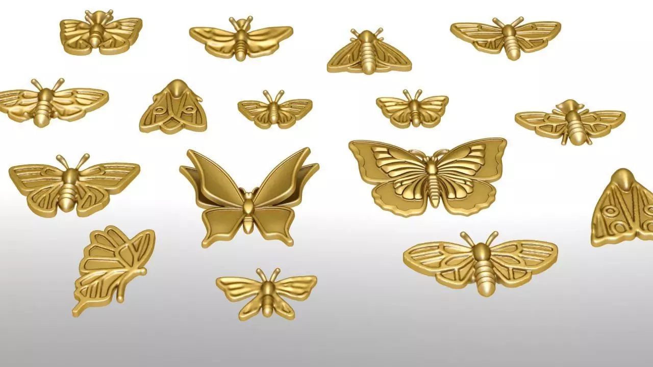 Butterfly 3D print model_1