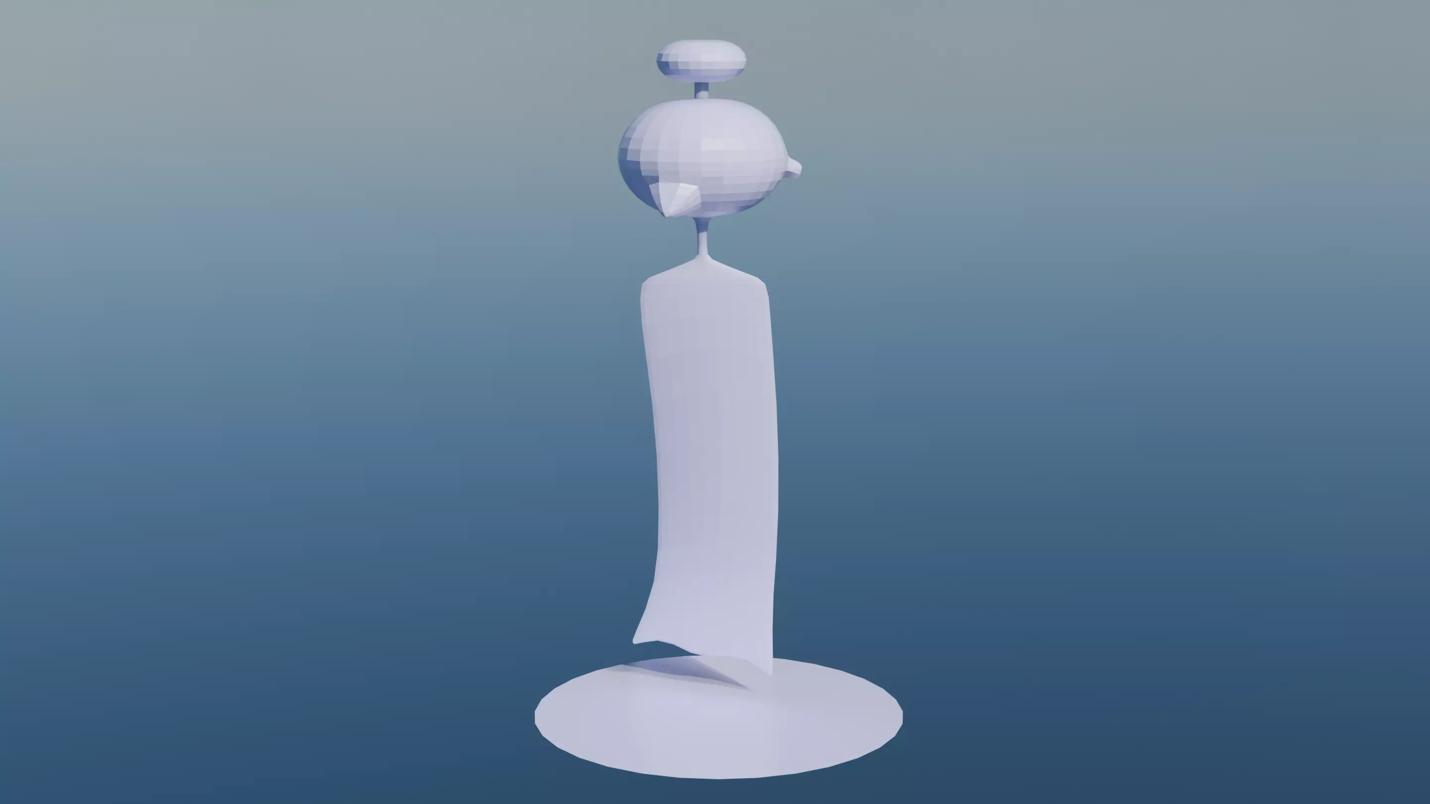 Pokemon Chimecho and Shiny Version Low-poly 3D model_7