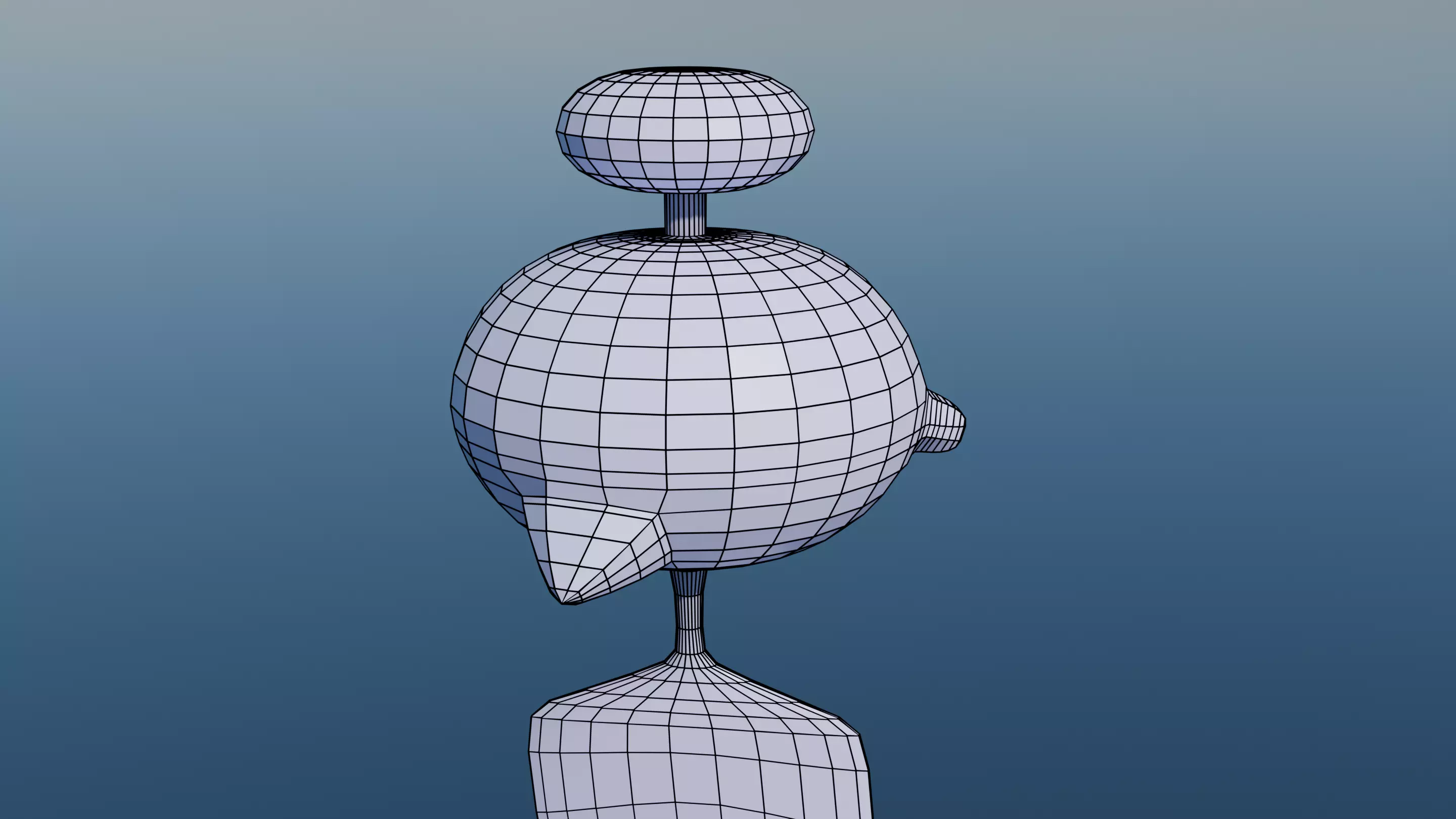 Pokemon Chimecho and Shiny Version Low-poly 3D model_16