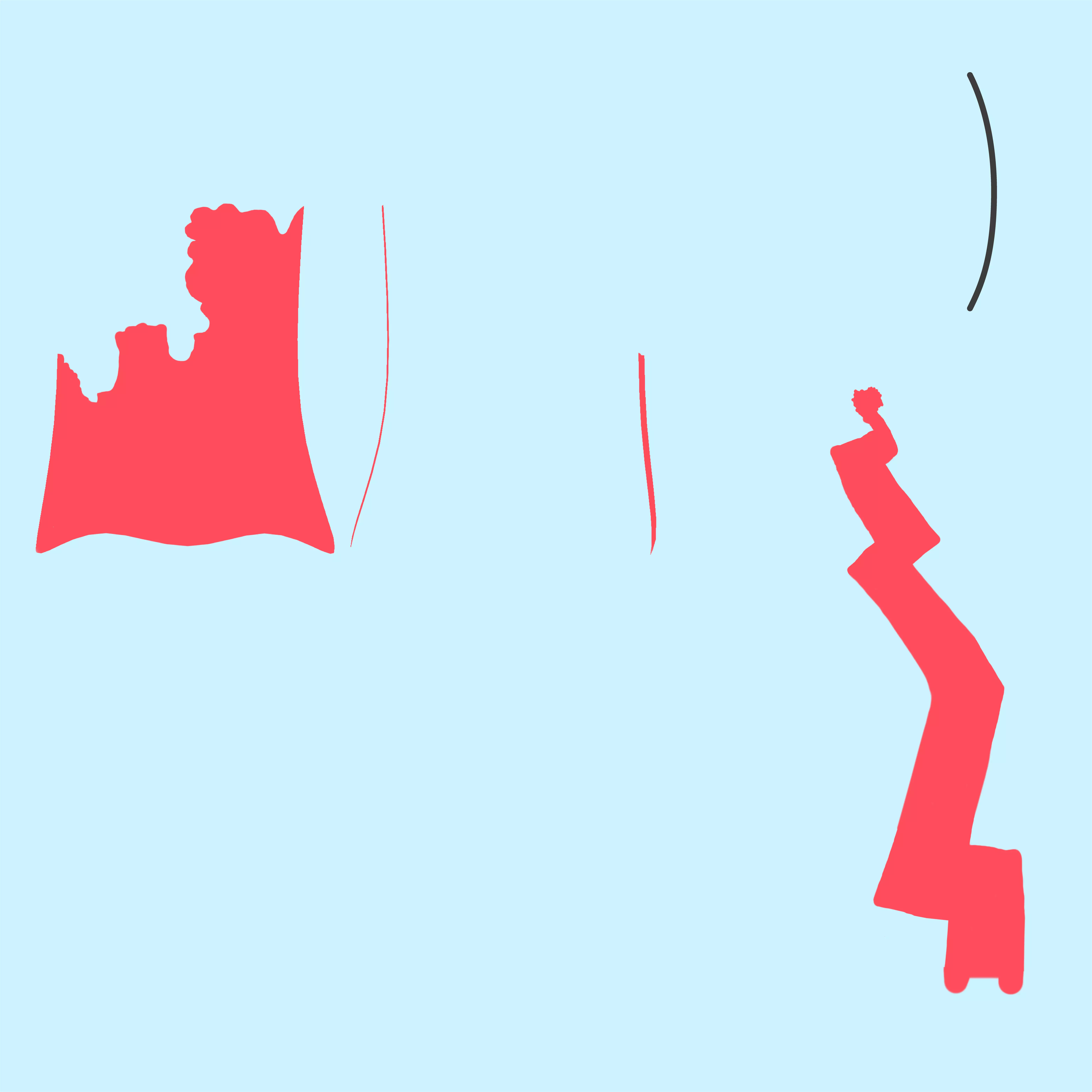 Pokemon Chimecho and Shiny Version Low-poly 3D model_21