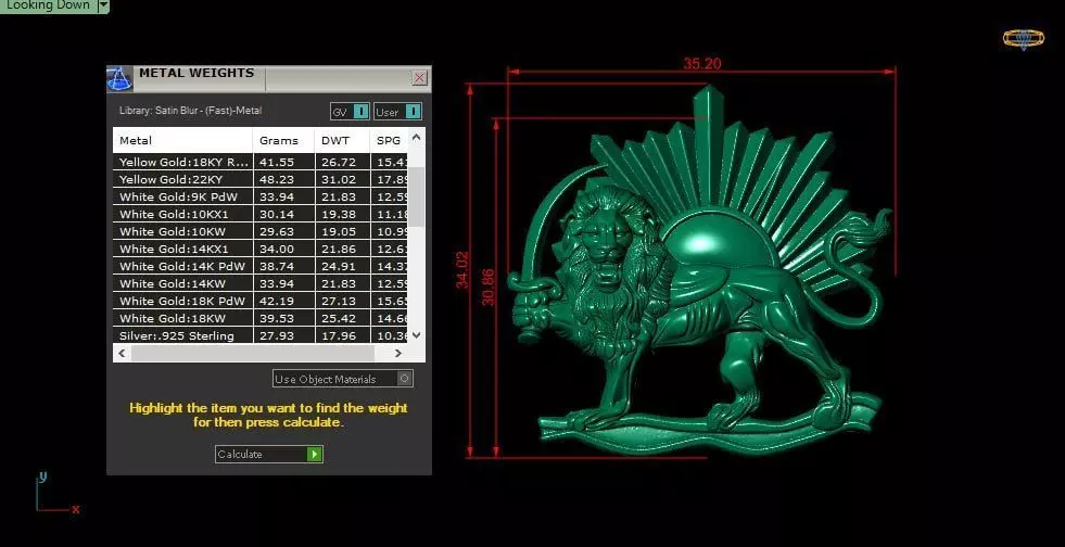 New lion and sun design 3D print model_5