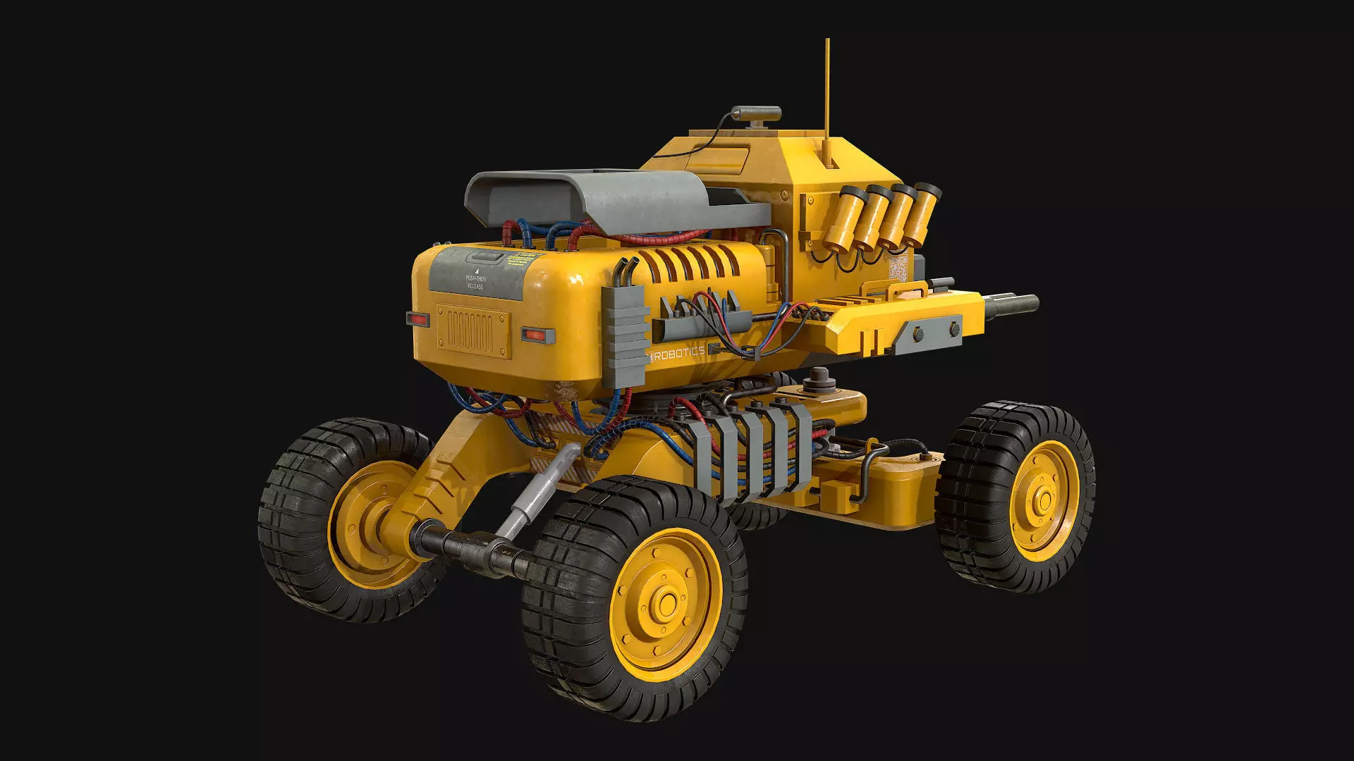 UGV Concept-1-Yellow 3D model_5