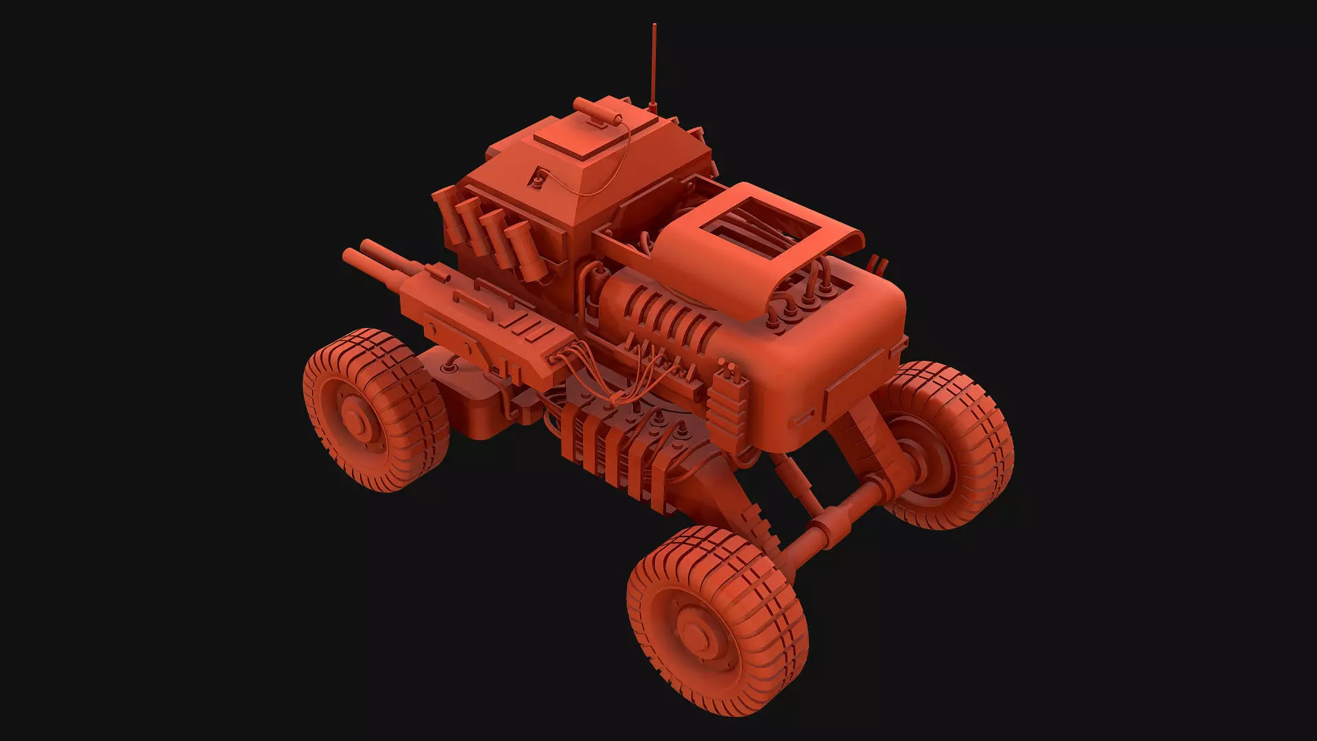 UGV Concept-1-Yellow 3D model_23