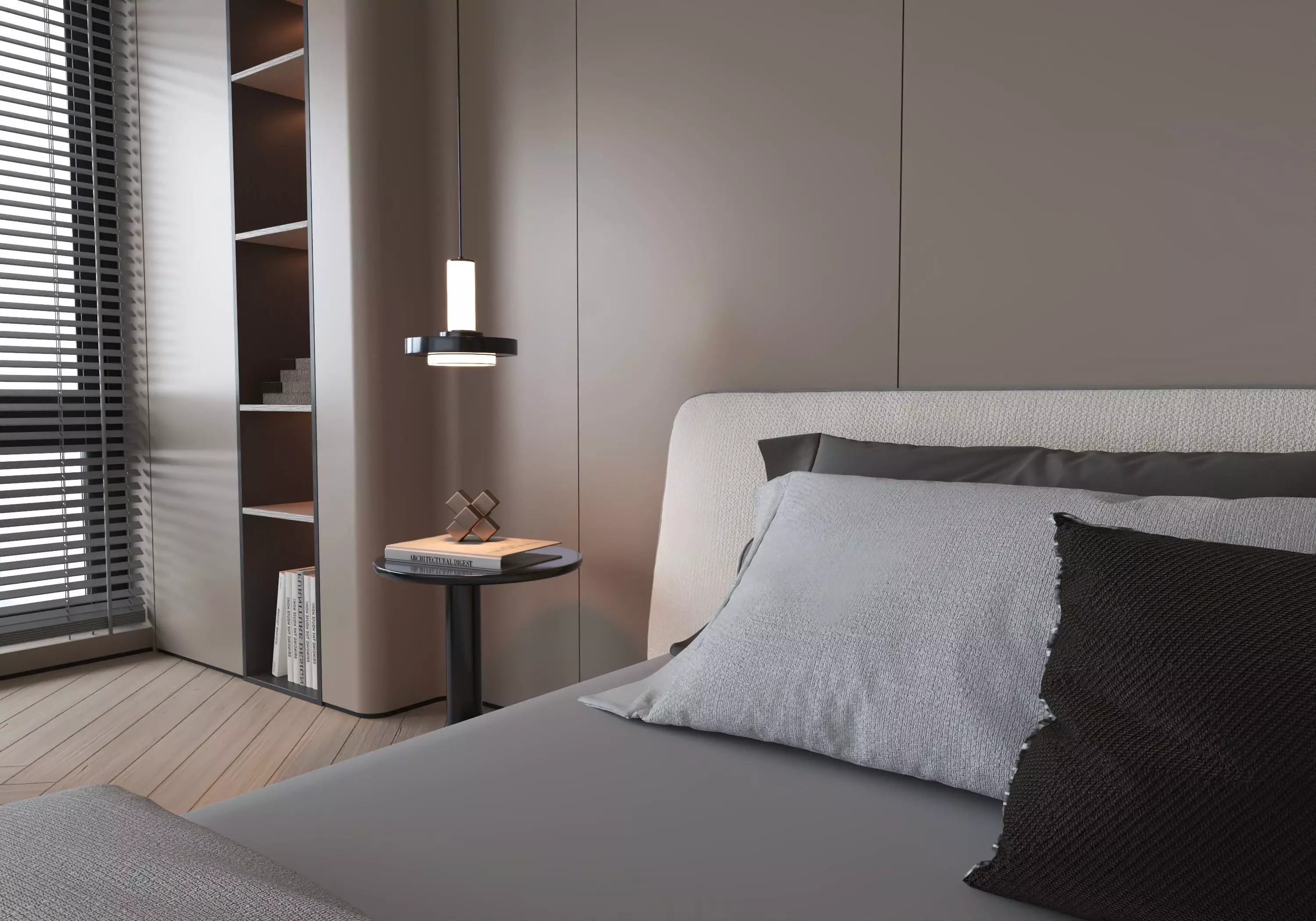 Bedroom Interior 07 3D model_6