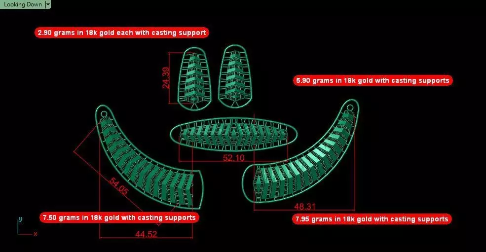Only mesh 2nd cut services 3D print model_5