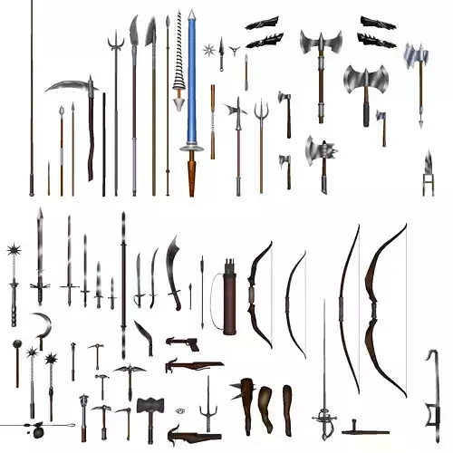 Melee Weapons Buldle