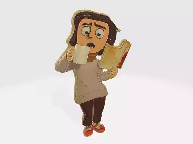 Coraline Pendant The Mother Coraline Mel Jones Model 02