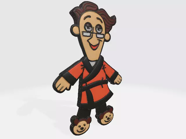 Coraline Pendant Other Father 3D print model_0