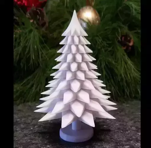 Stacking Christmas Tree Easy-to-Print STL File 3D print model Stacking Christmas Tree Easy-to-Print STL File 3D print model