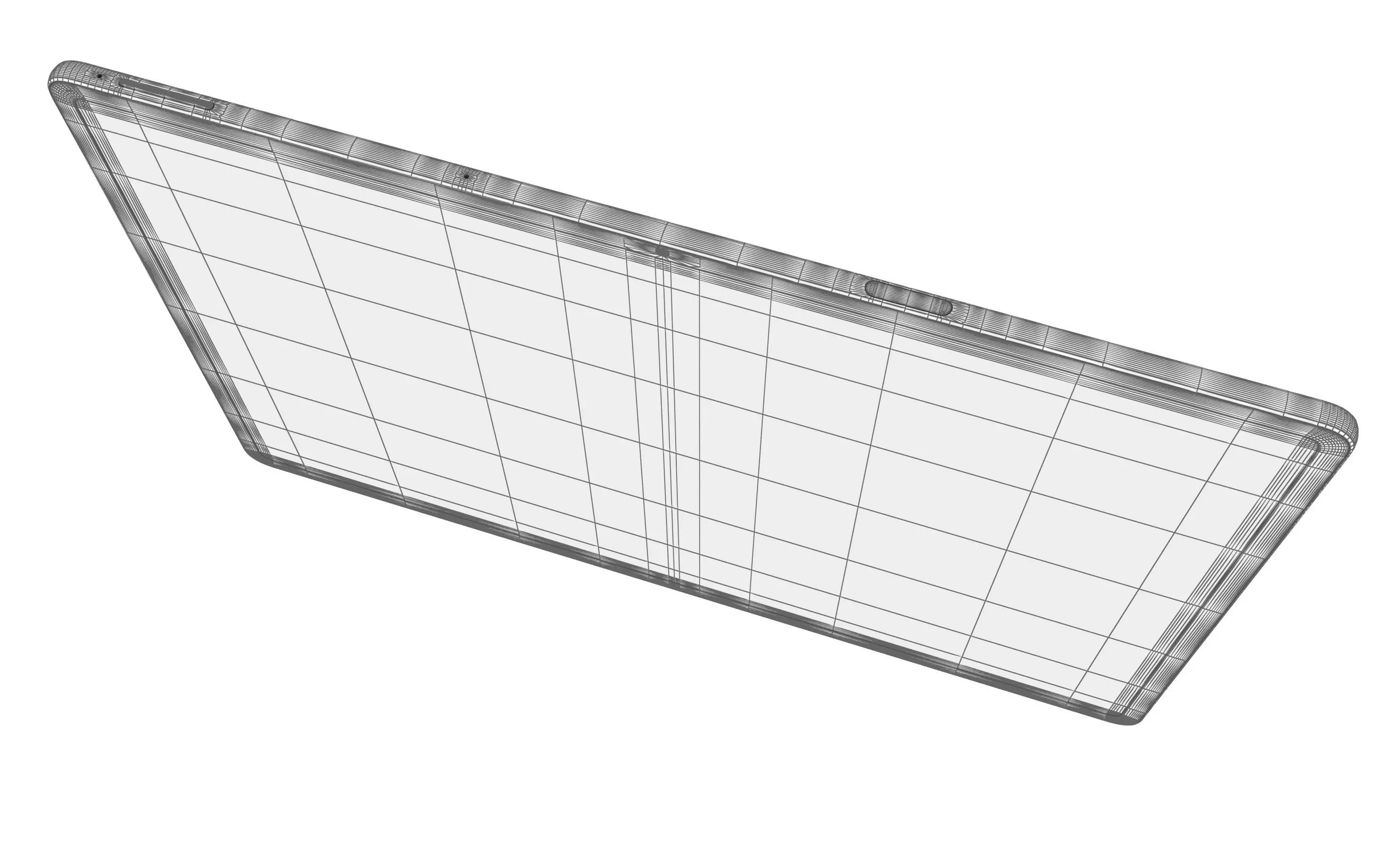 Huawei MatePad 12X White High Poly 3D model_13