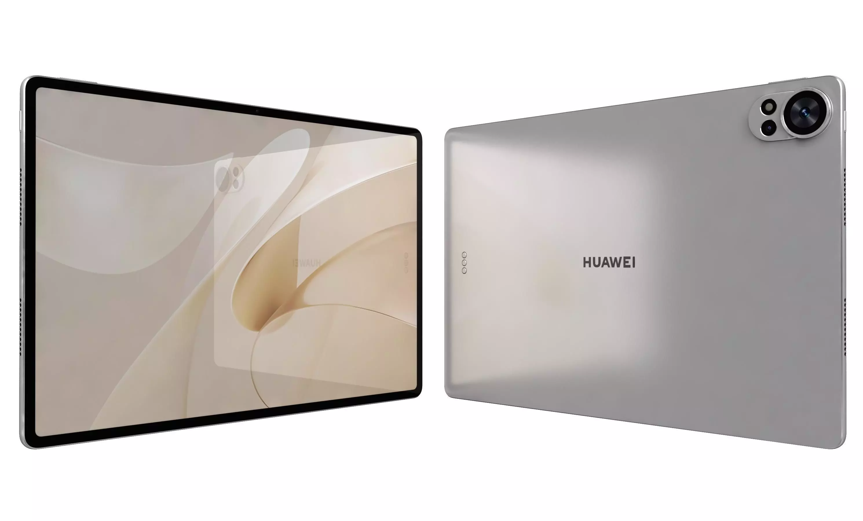 Huawei MatePad 12X White High Poly 3D model_20