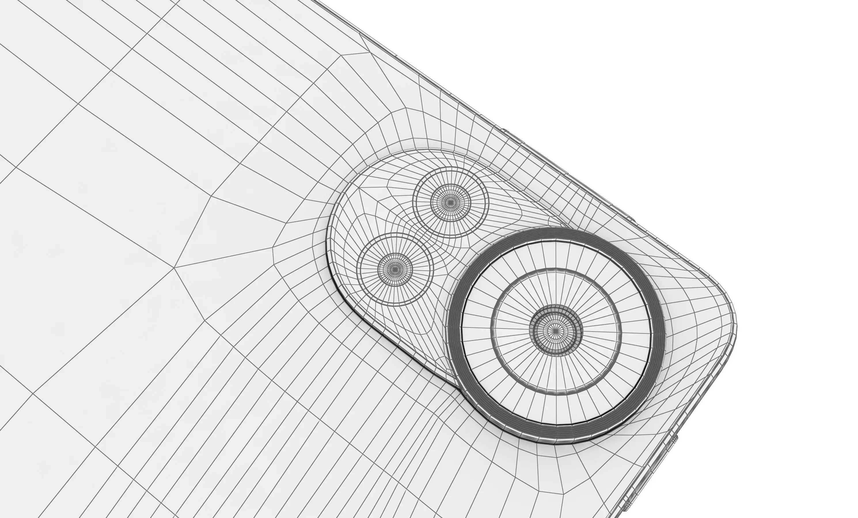 Huawei MatePad 12X White High Poly 3D model_21