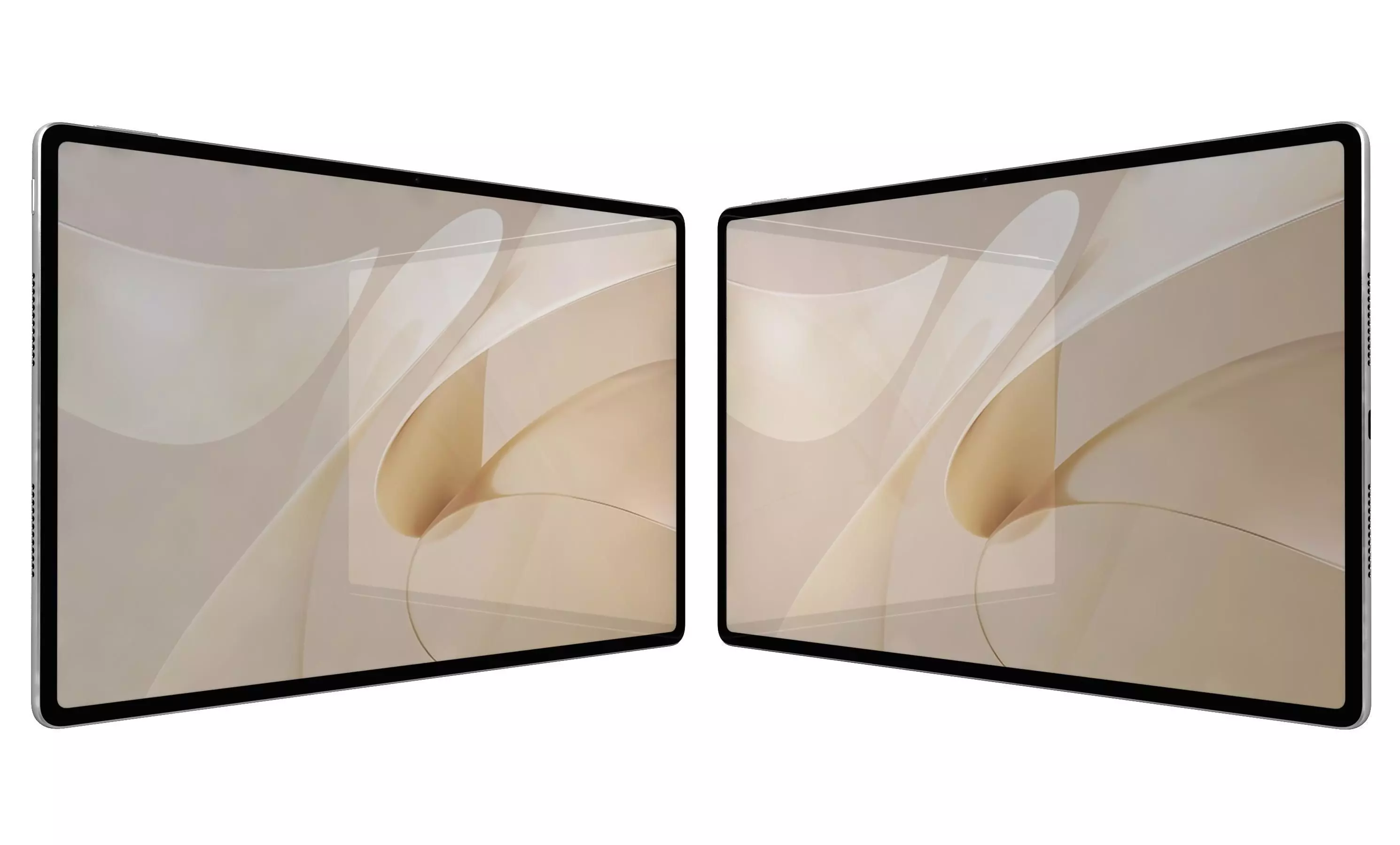 Huawei MatePad 12X White High Poly 3D model_10