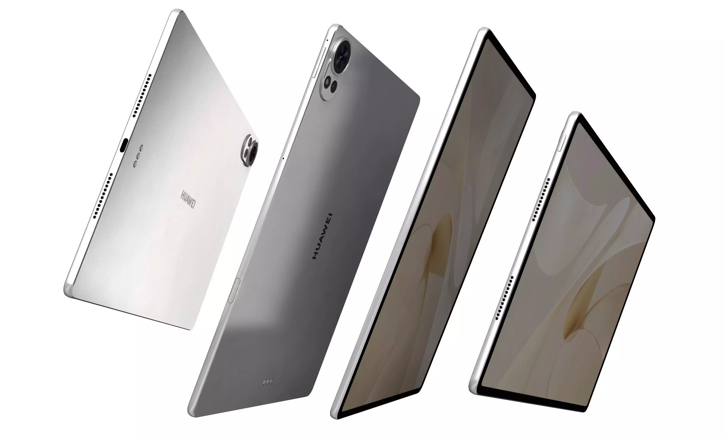 Huawei MatePad 12X White High Poly 3D model_5