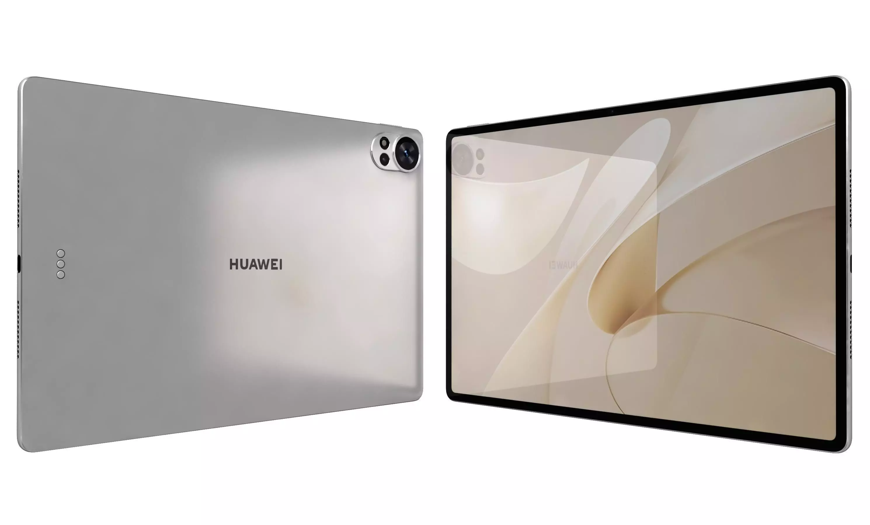 Huawei MatePad 12X White High Poly 3D model_0