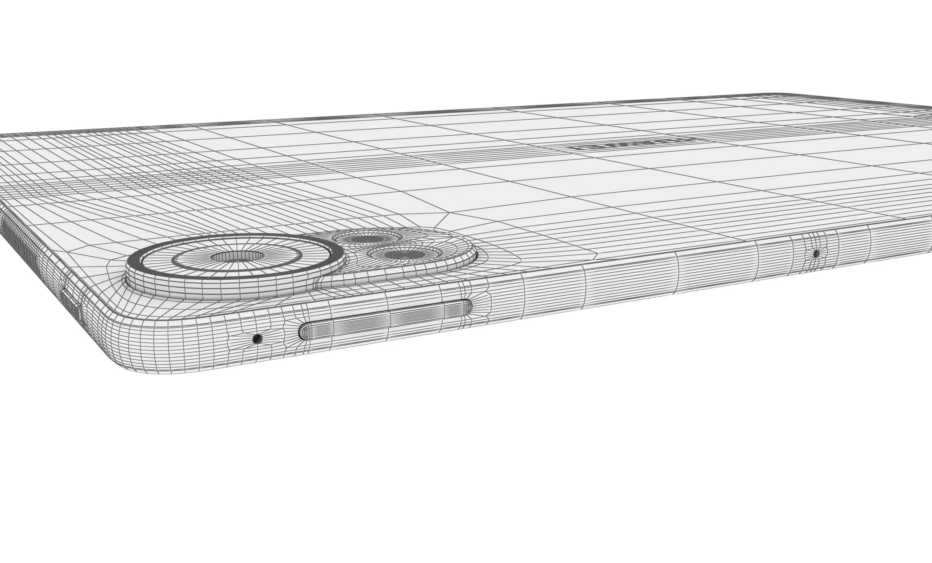 Huawei MatePad 12X White High Poly 3D model_18