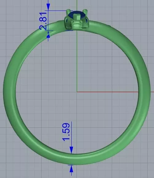 Ring Snake0017 3D print model_6