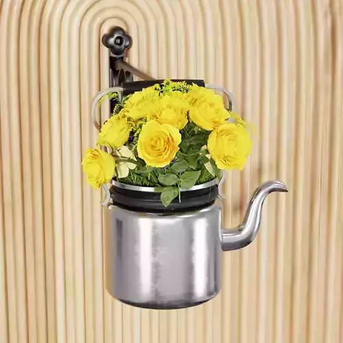 Decorative flower 3D model