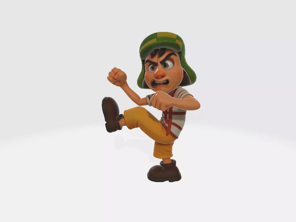 El Chavo del Ocho Cartoon Chespirito Model 02 3D print model