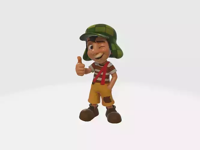 El Chavo del Ocho Cartoon Chespirito Model 05